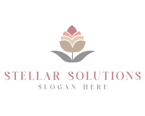 Flower Spa Cosmetics  logo design