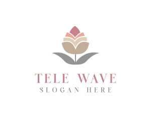 Flower Spa Cosmetics  logo design