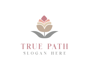 Flower Spa Cosmetics  logo design