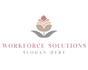 Flower Spa Cosmetics  logo design