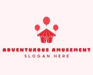 Circus Amusement Park logo design