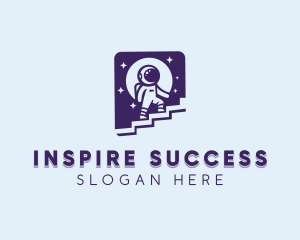 Stairs Moon Leadership logo design