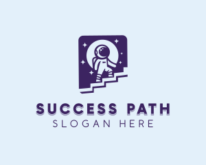 Stairs Moon Leadership logo design