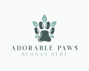 Eco Paw Veterinary logo design