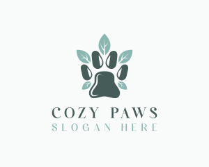 Eco Paw Veterinary logo design