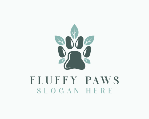 Eco Paw Veterinary logo design