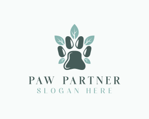 Eco Paw Veterinary logo design