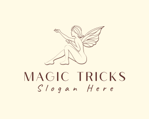 Magical Fairy Beauty Product logo design