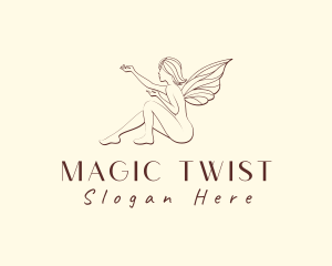 Magical Fairy Beauty Product logo design