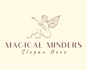 Magical Fairy Beauty Product logo design