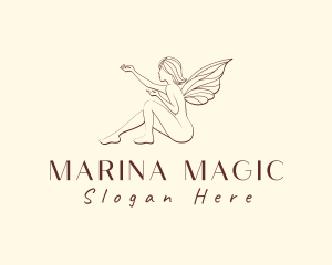 Magical Fairy Beauty Product logo design