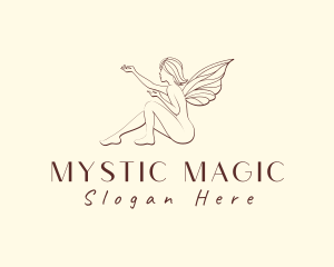 Magical Fairy Beauty Product logo design
