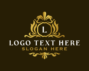 Elegant Decorative Crest logo