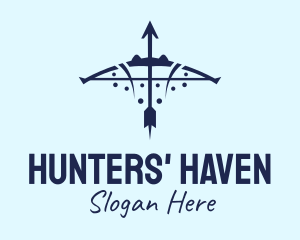 Hunter Blue Archery logo design