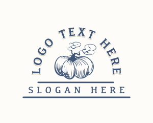 Vegetarian Organic Pumpkin logo