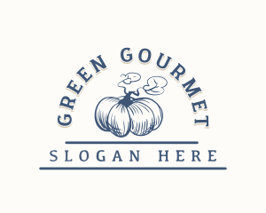 Vegetarian Organic Pumpkin logo