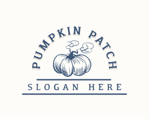 Vegetarian Organic Pumpkin logo
