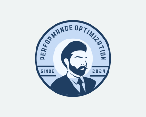 Professional Suit Tie Logo