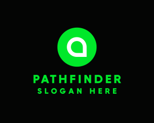 Green Pin Locator logo