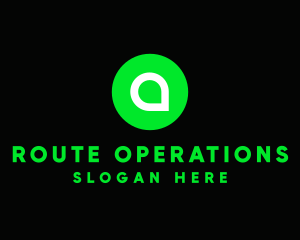 Green Pin Locator logo