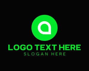 Green Pin Locator Logo