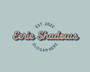 Retro Fashion Wordmark logo design