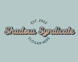 Retro Fashion Wordmark logo design