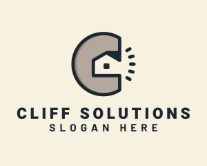 Home Builder Letter C logo design