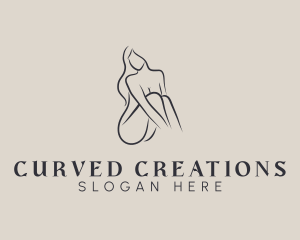 Flawless Woman Model logo design