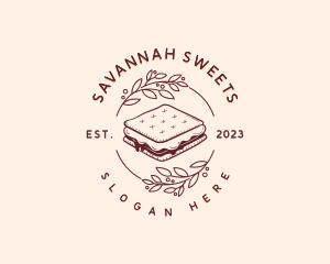 Sweet Dessert Smores logo design