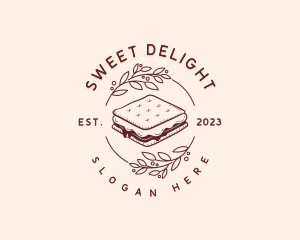 Sweet Dessert Smores logo design