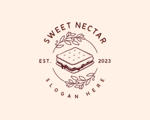 Sweet Dessert Smores logo design