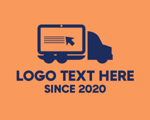 Digital Truck Cargo Delivery  logo