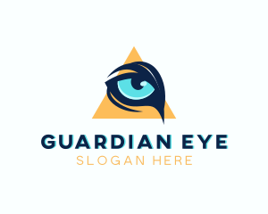 Animal Eye Lens logo design