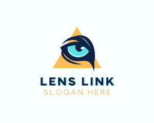 Animal Eye Lens logo design