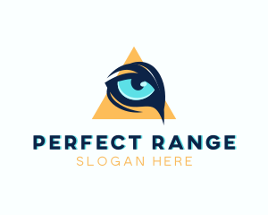 Animal Eye Lens logo design