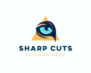 Animal Eye Lens logo design