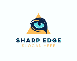 Animal Eye Lens logo design