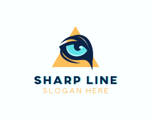 Animal Eye Lens logo design