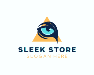 Animal Eye Lens logo design