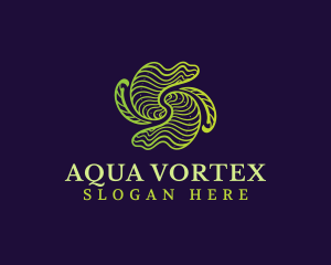 Vortex Wave Media logo design