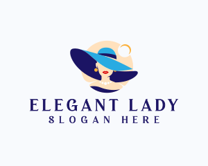 Fashion Lady Hat logo design