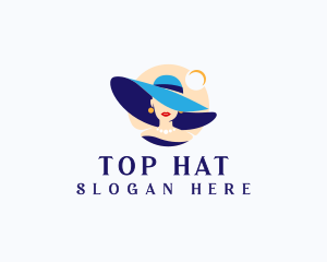 Fashion Lady Hat logo design