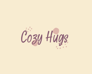 Cute Girly Wordmark logo