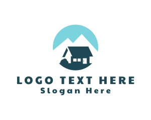 Cottage - Mountain Travel Cottage logo design