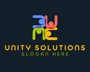 Social Group Organization logo design