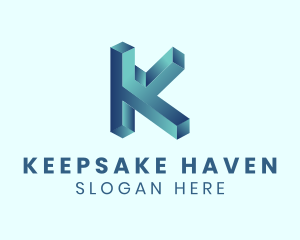 Startup Company Letter K  logo design