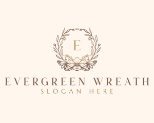 Frame Flower Floral logo design