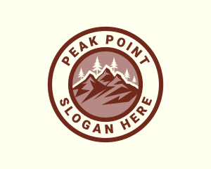 Mountain Summit Scenery logo