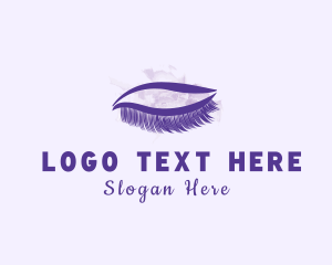 Watercolor Beauty Eyelash logo